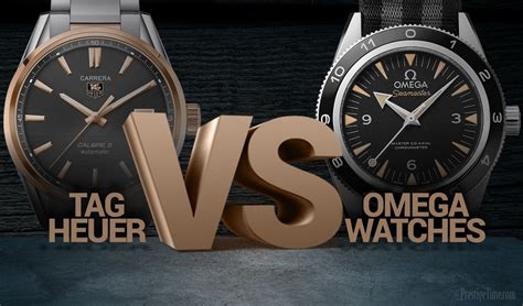 omega seamaster vs tag heuer carrera|Omega Vs. Tag Heuer Watches .